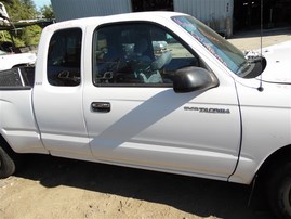 2000 Toyota Tacoma SR5 White Extended Cab 2.4L AT 2WD #Z23469